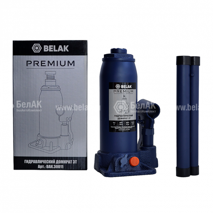 Домкрат BELAK PREMIUM, 3 тонны