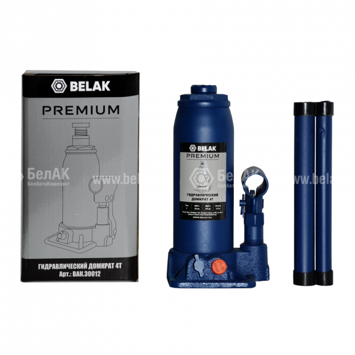 Домкрат BELAK PREMIUM, 4 тонны