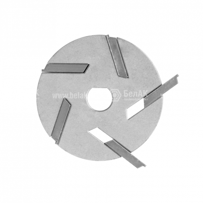 Ротор металлический с лопатками в комплекте (5 шт.) для насосов БелАК "Антей" и комплексов на базе этих насосов